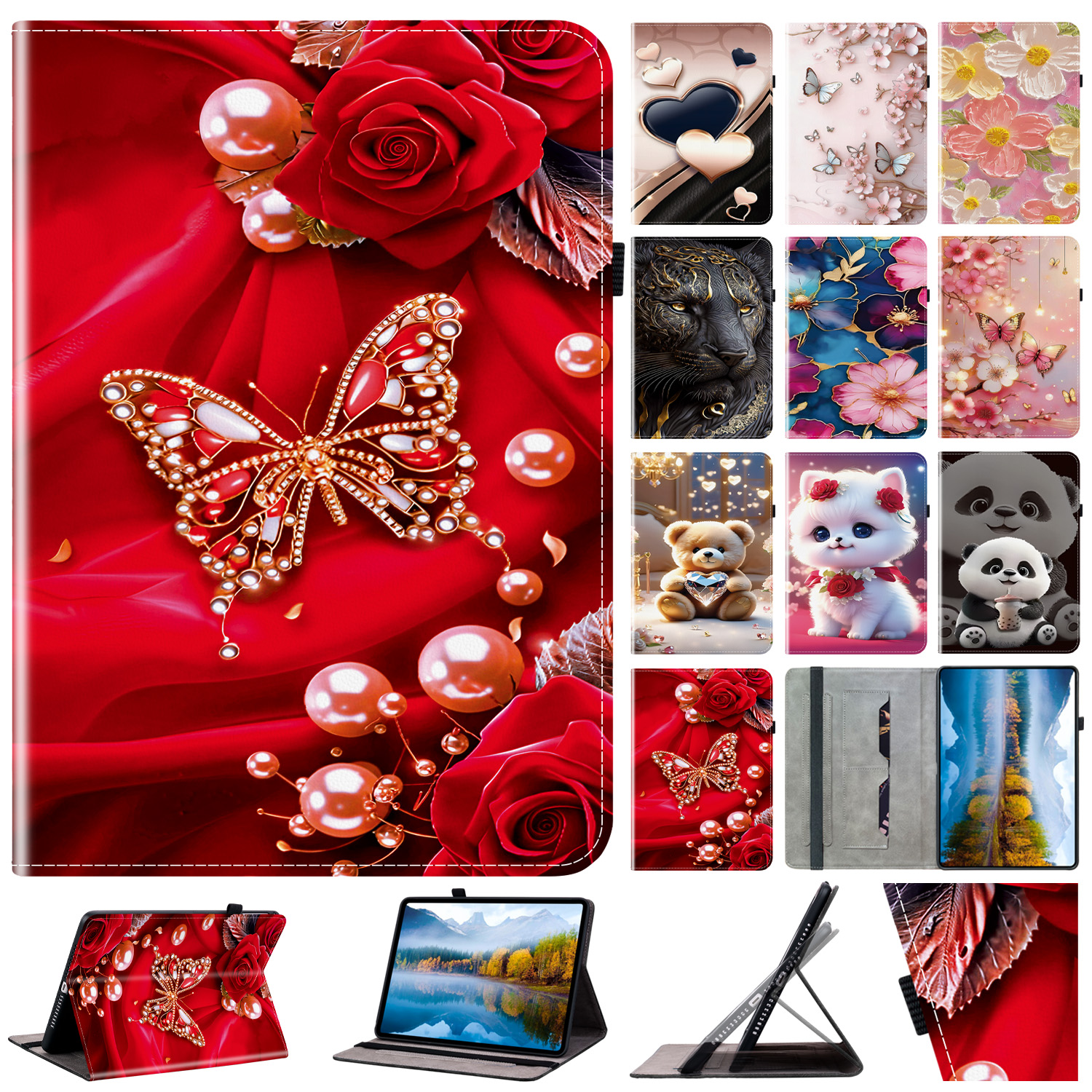 Remarkable Tablet Accessories - Leather Case for Samsung Galaxy Tab
