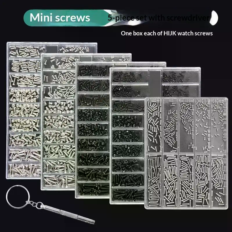 Tablet Accessories Set - 1 Set Watch Screw Box 18