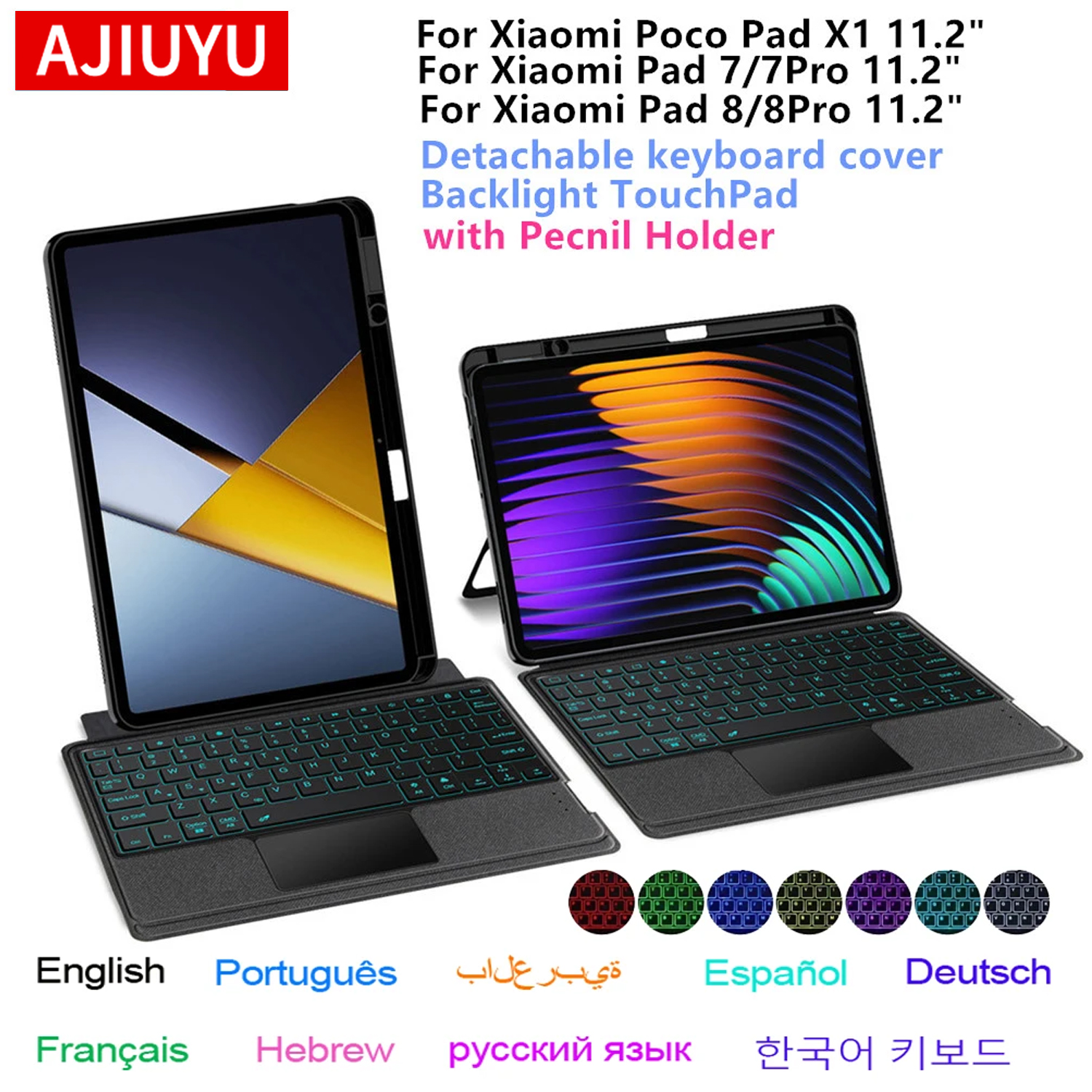 TouchPad Keyboard For Xiaomi P - Poco Tablet Accessories のレビューと価格