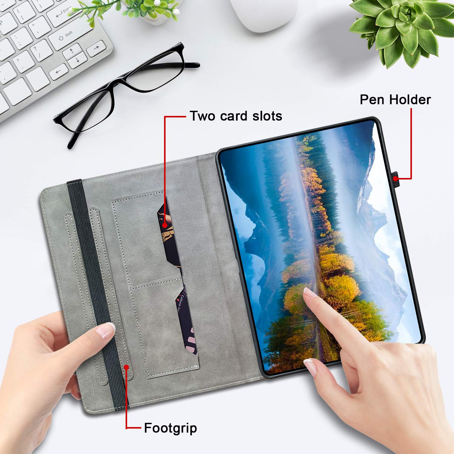Leather Case for Samsung Galax - Remarkable Tablet Accessories のレビューと価格