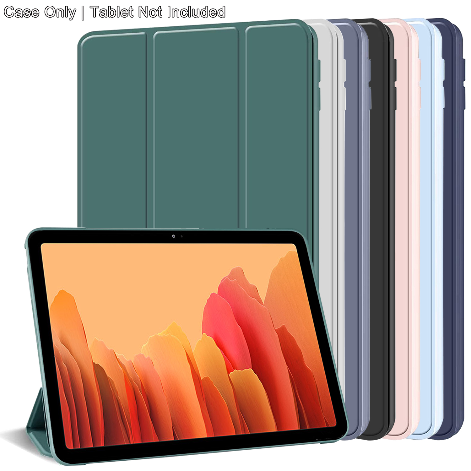 Tri-fold Flip Case For Samsung - Tablet Accessories Samsung のレビューと価格
