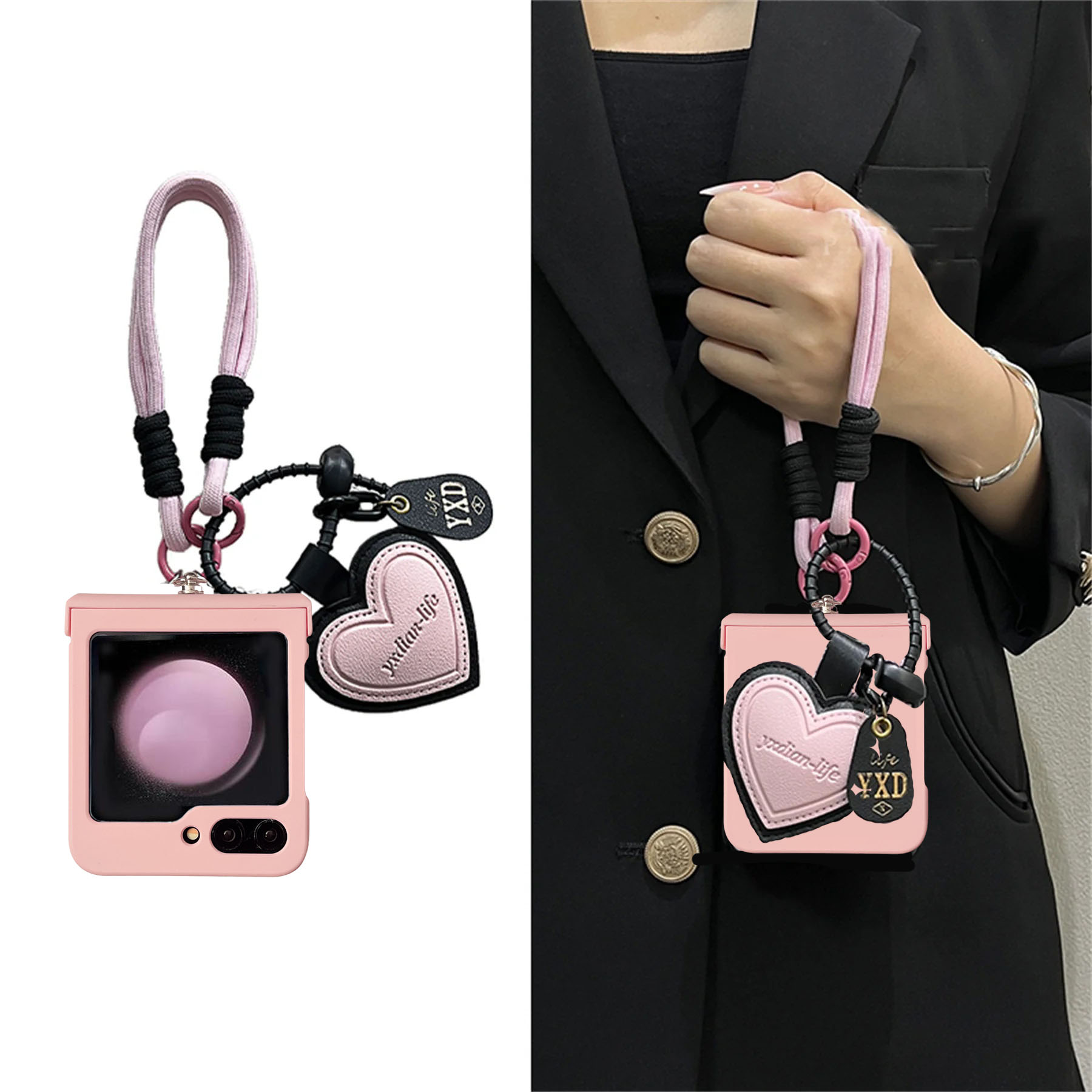Love Pendant Phone Case For Sa - Motorola Tablet Accessories のレビューと価格