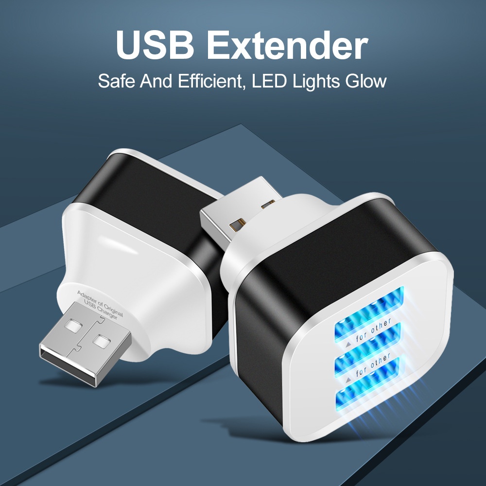 3 Port USB Slots Adaptor USB 3 - Laptop Tablet Accessories のレビューと価格