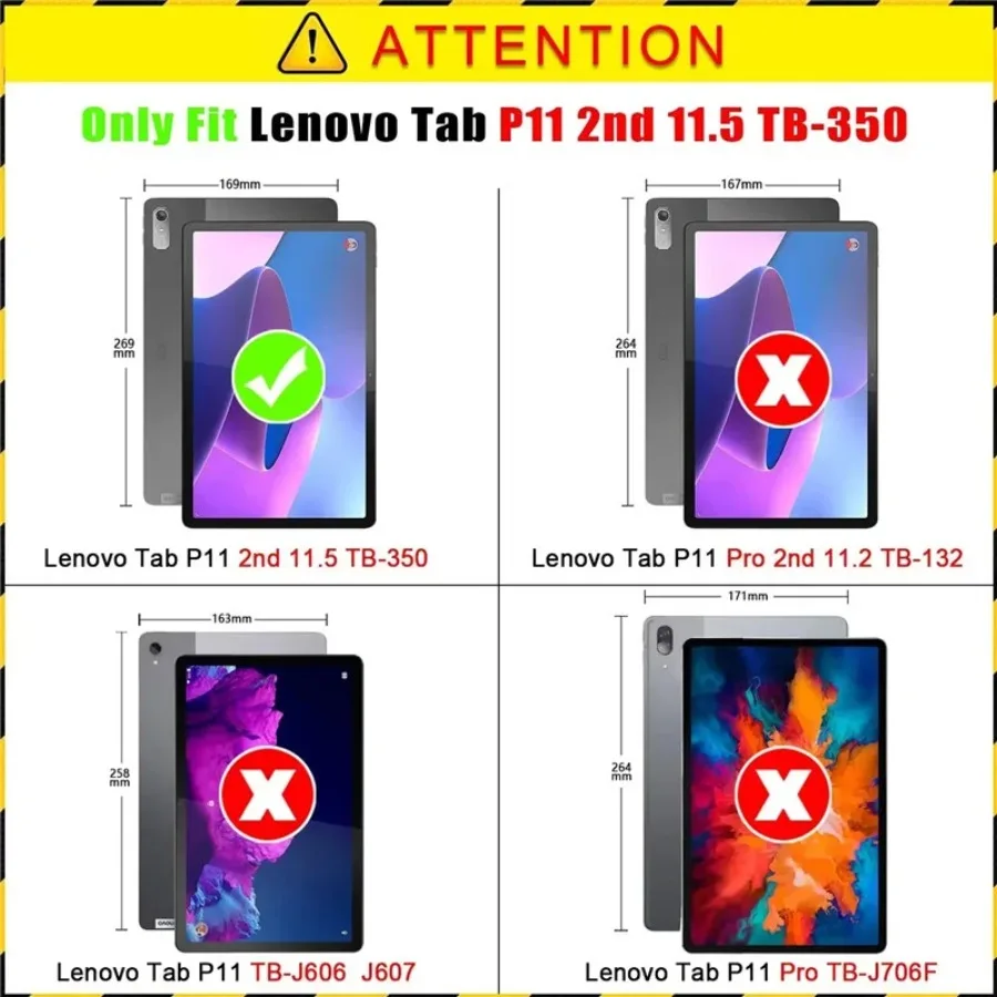 Coque For Lenovo Tab P11 2nd G - Tablet Accessories Case のレビューと価格