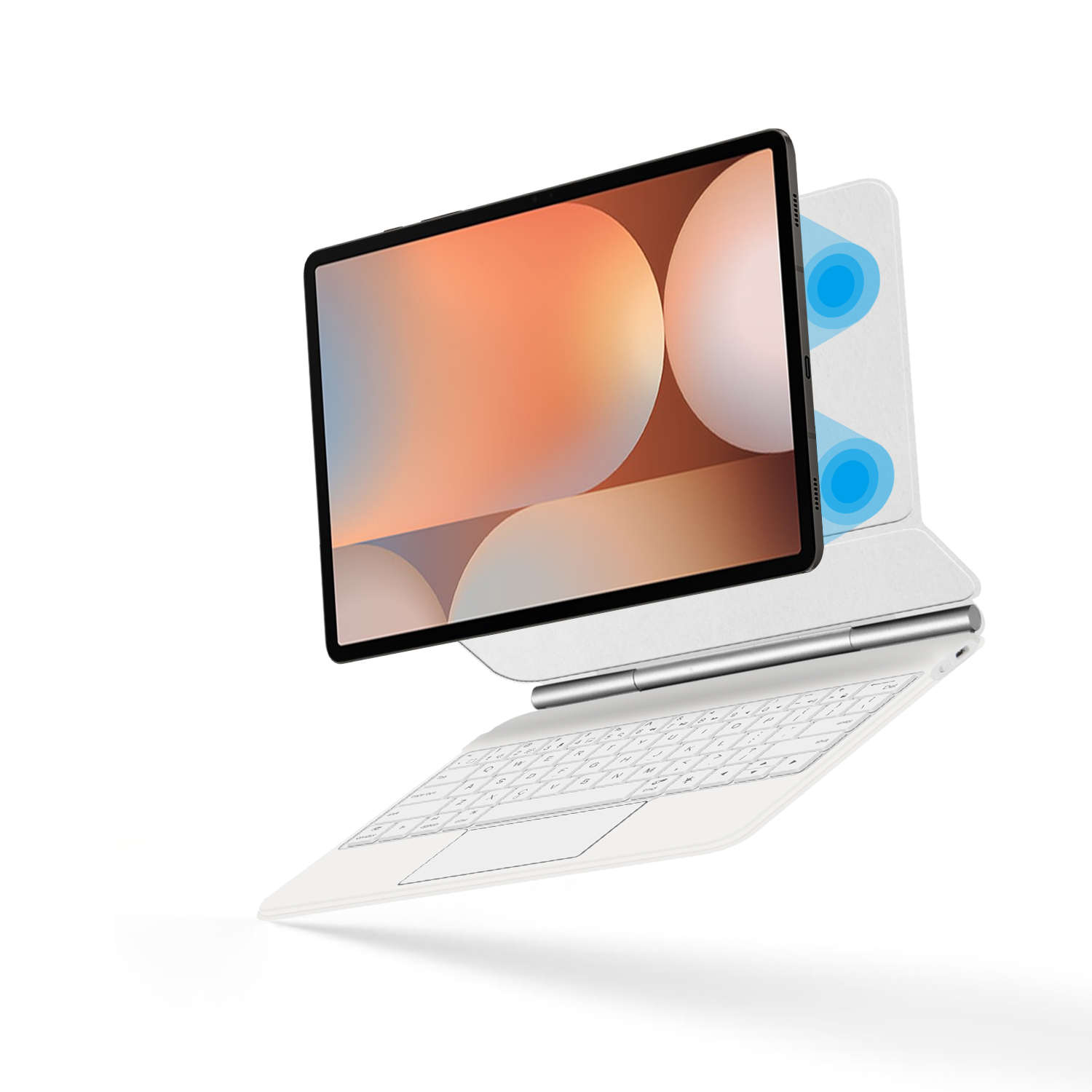 Magic Keyboard For Samsung Gal - Tablet Accessories Samsung のレビューと価格