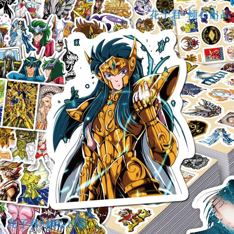 101Pcs Saint Seiya Anime Stick - Laptop Tablet Accessories のレビューと価格