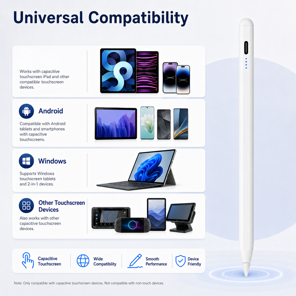Universal Stylus Pen For Andro - Samsung Tablet Accessories Pen のレビューと価格