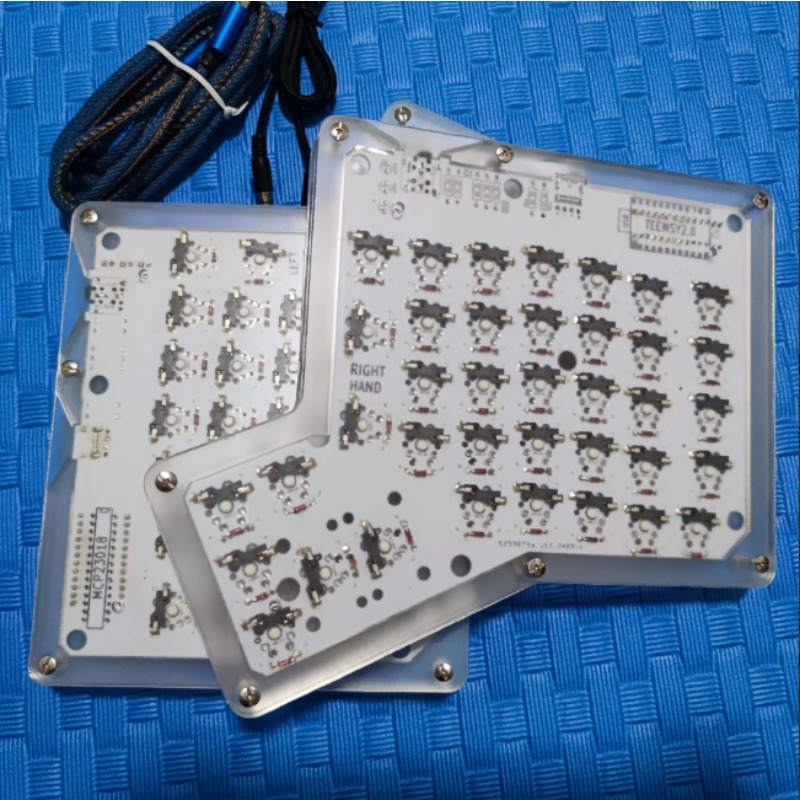 Ergodox Split Keyboard Kit Wir - Tablet Accessories 3D Print のレビューと価格
