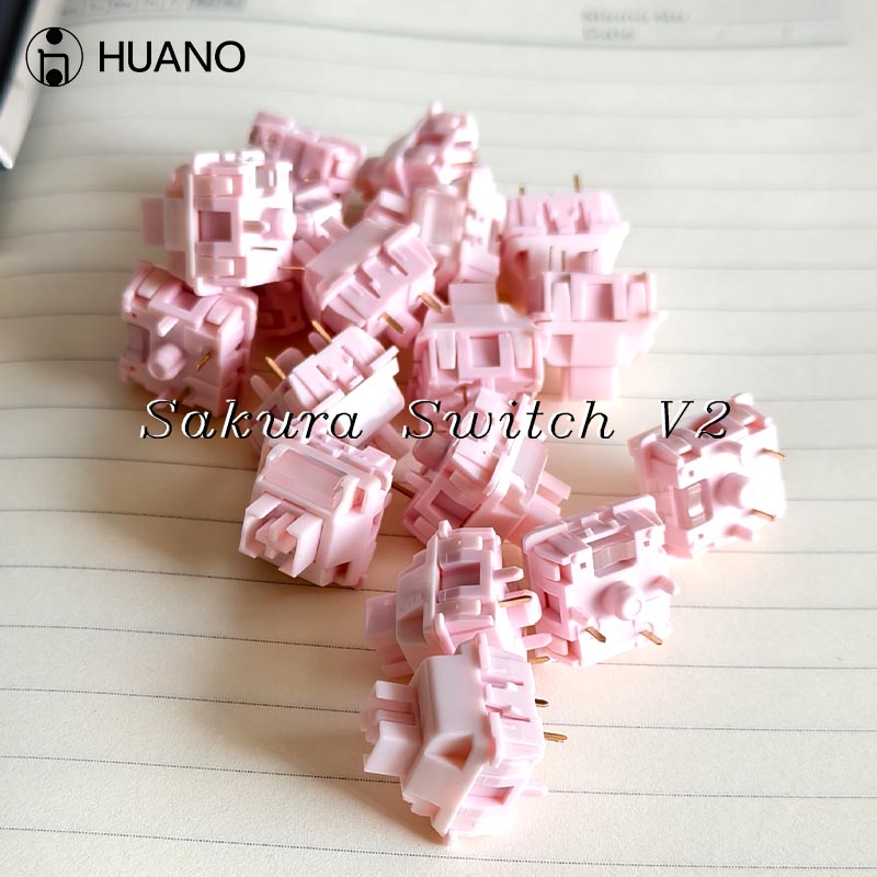 HUANO Sakura V2 Switch 5-Pins  - Tablet Accessories Uk のレビューと価格