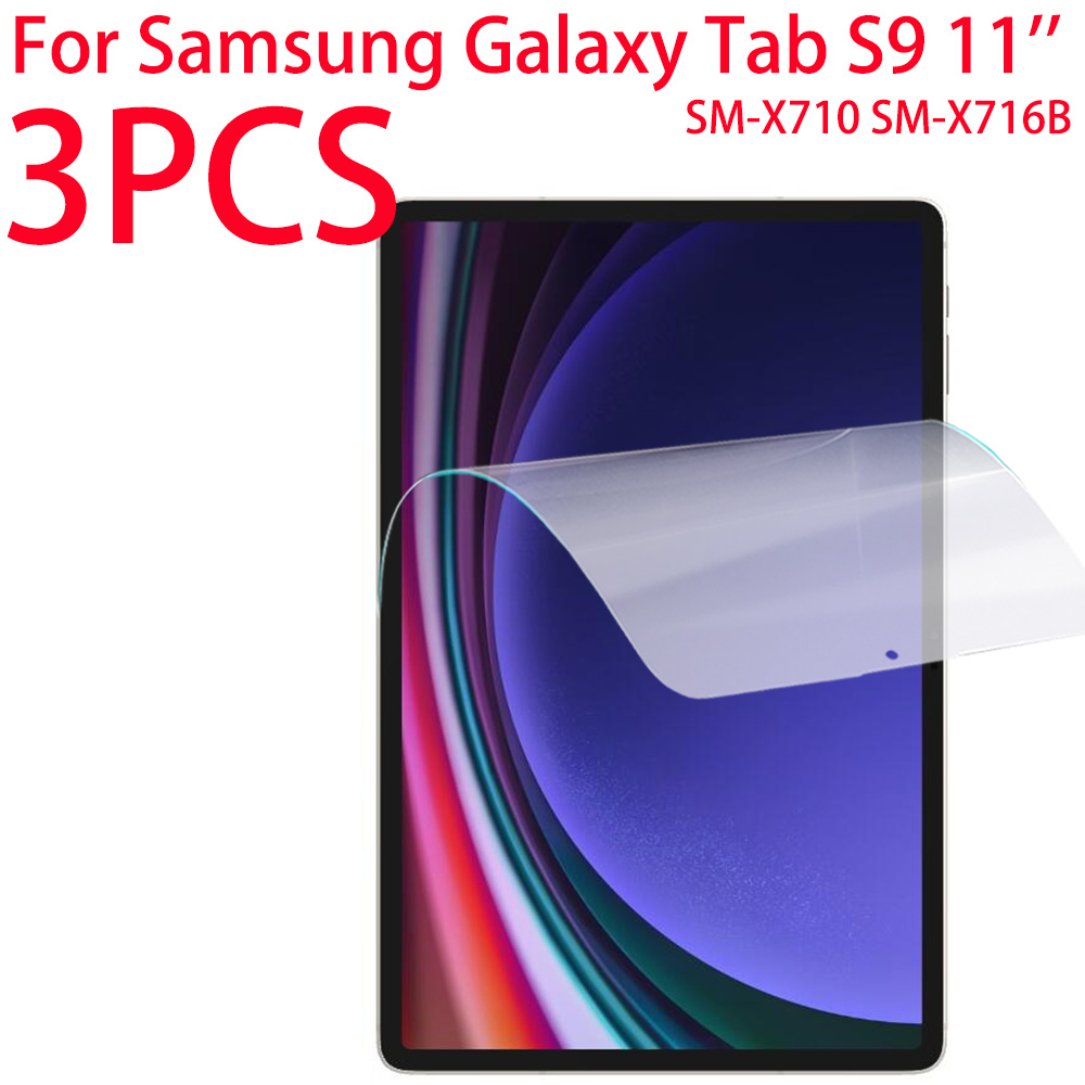 3 Packs PET Soft Film Screen P - Galaxy Tablet Accessories のレビューと価格