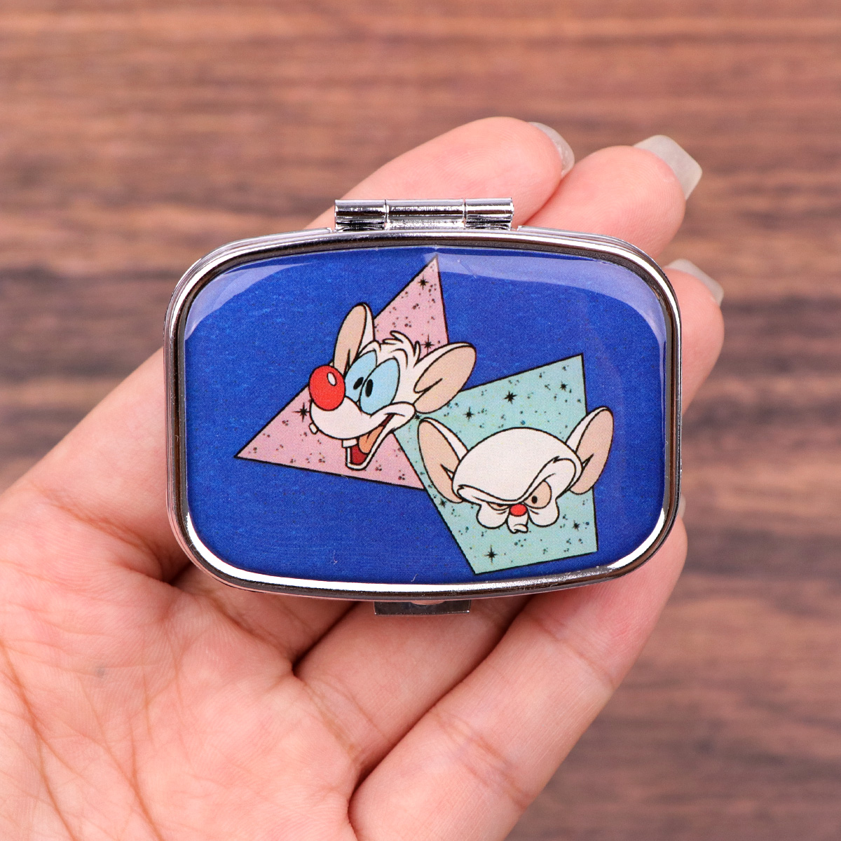 Cute Mouse Cartoon Travel Pill - Tablet Accessories Case のレビューと価格