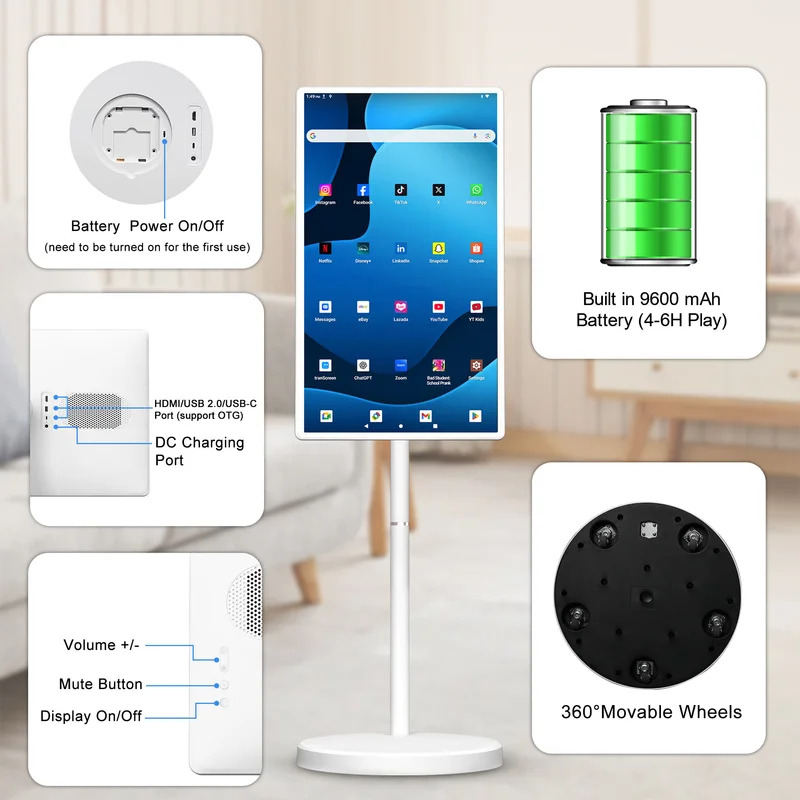 32 Inch Android 15 Smart TV, 6 - Tablet Accessories Uk のレビューと価格
