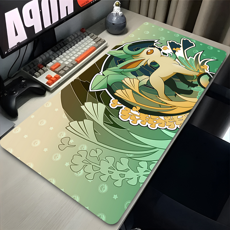 Mouse Pad Gamer P-pokemon Leaf - Laptop Tablet Accessories のレビューと価格
