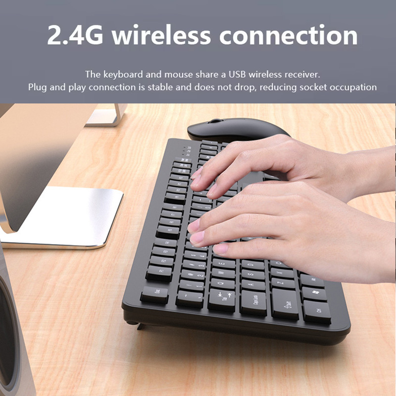 2.4GHz Wireless Keyboard Mouse - Tablet Accessories Set のレビューと価格