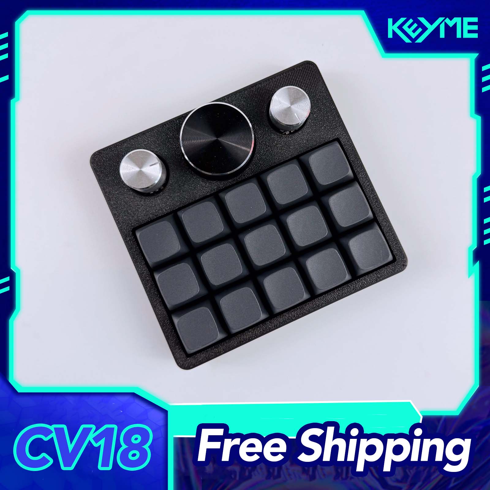 CV18 Wired Numberpad Hot Swap  - Tablet Accessories 3D Print のレビューと価格