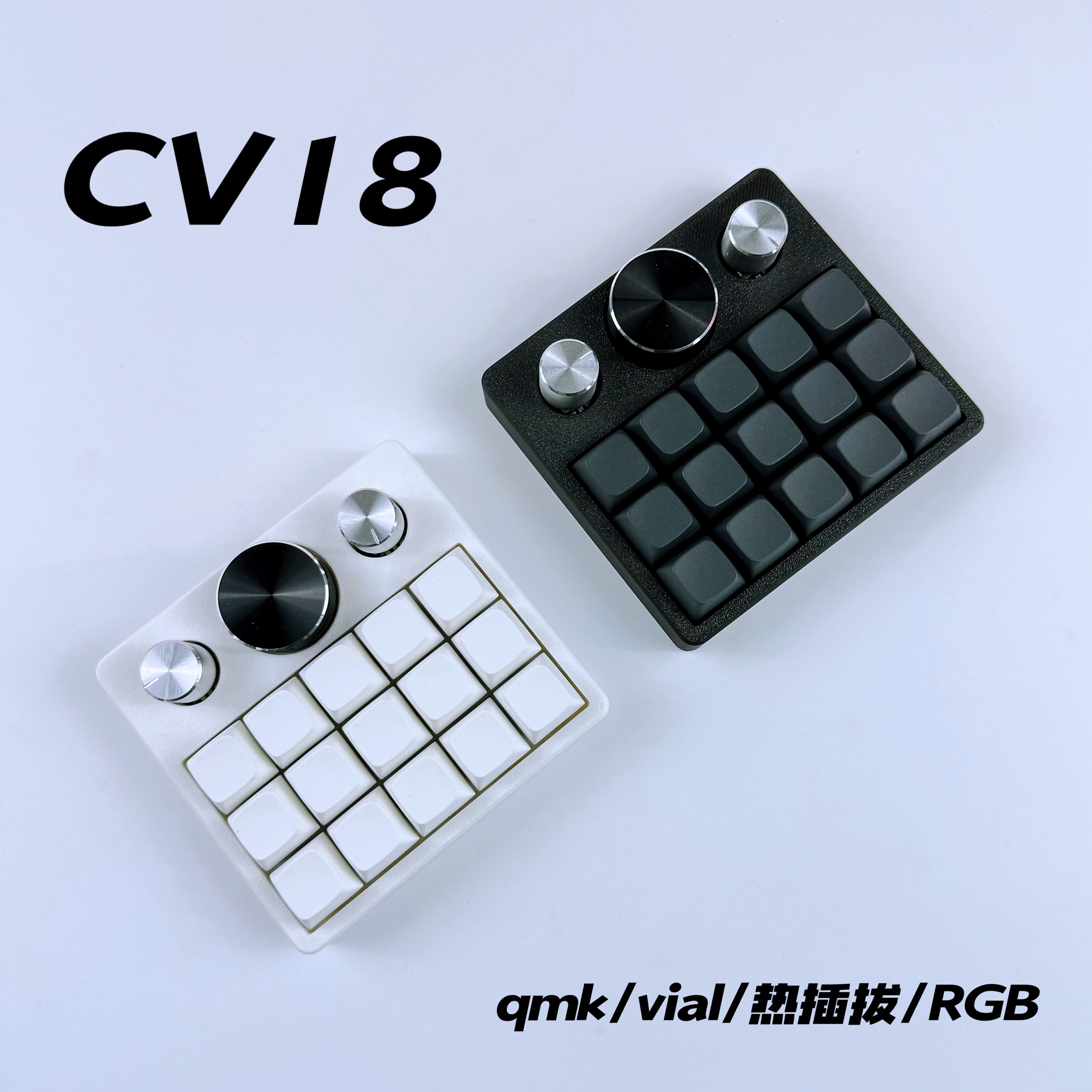 CV18 Wired Numberpad Hot Swap  - Tablet Accessories 3D Print のレビューと価格