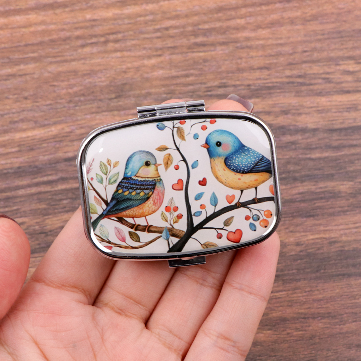 Cute Bird Cartoon Travel Pill  - Tablet Accessories Case のレビューと価格