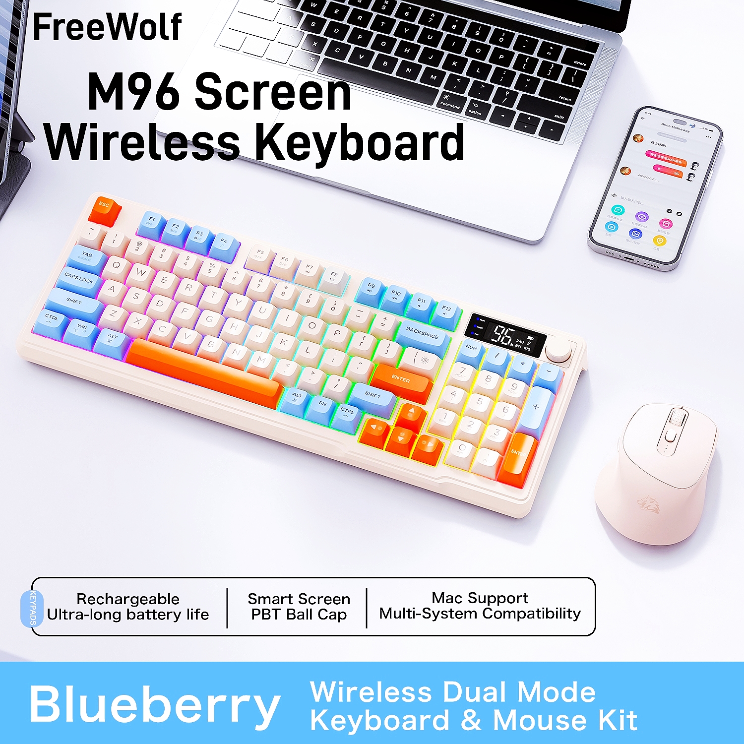 Custom Wireless Gaming Combo M - Tablet Accessories Uk のレビューと価格