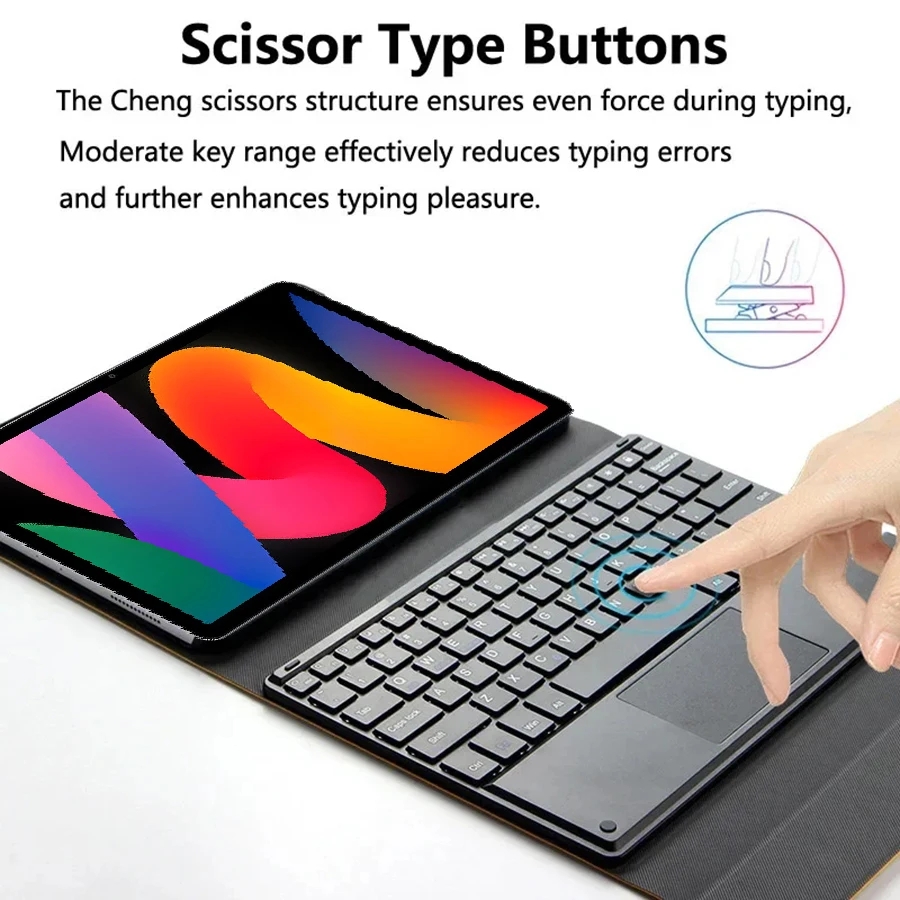 Touchpad Keyboard Case For Xia - Poco Tablet Accessories のレビューと価格