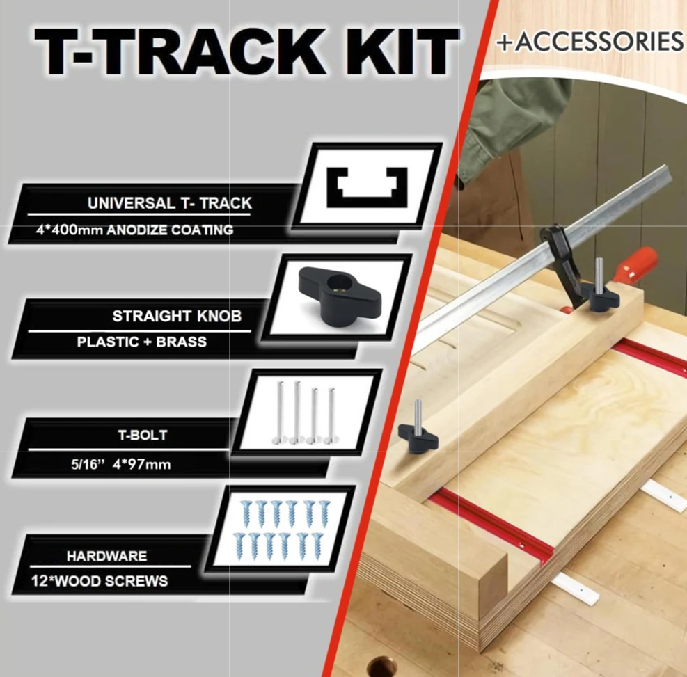 19# T-Track Kit for Router Tab - Tablet Accessories Set のレビューと価格