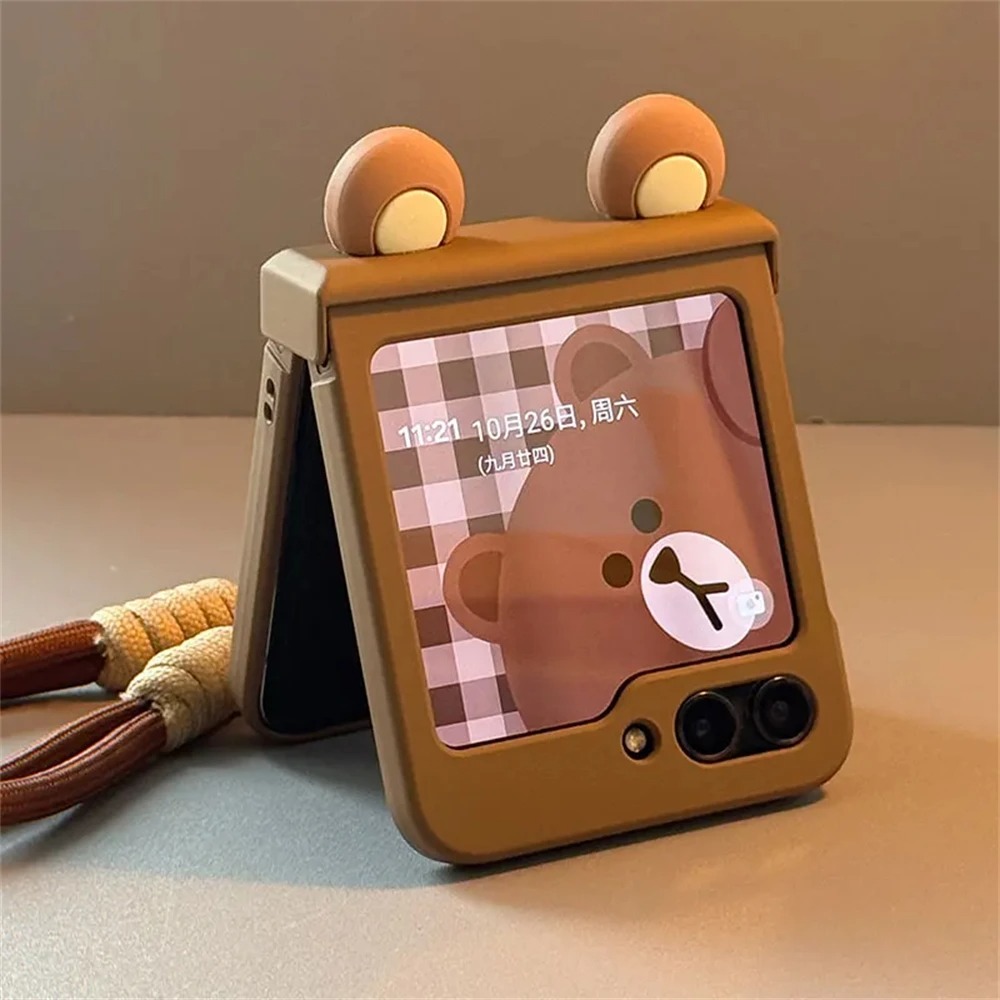 Ins Korea Cute Cartoon Bear Ea - Motorola Tablet Accessories のレビューと価格