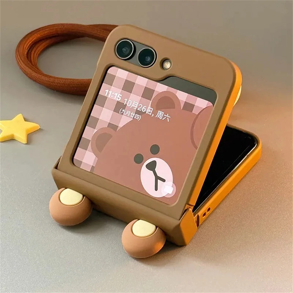Ins Korea Cute Cartoon Bear Ea - Motorola Tablet Accessories のレビューと価格