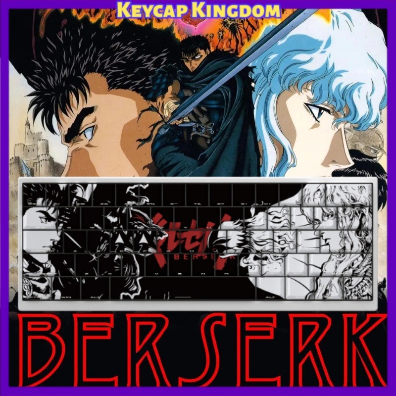 BERSERK Theme Anime Keycap 98  - Tablet Pc Accessories のレビューと価格