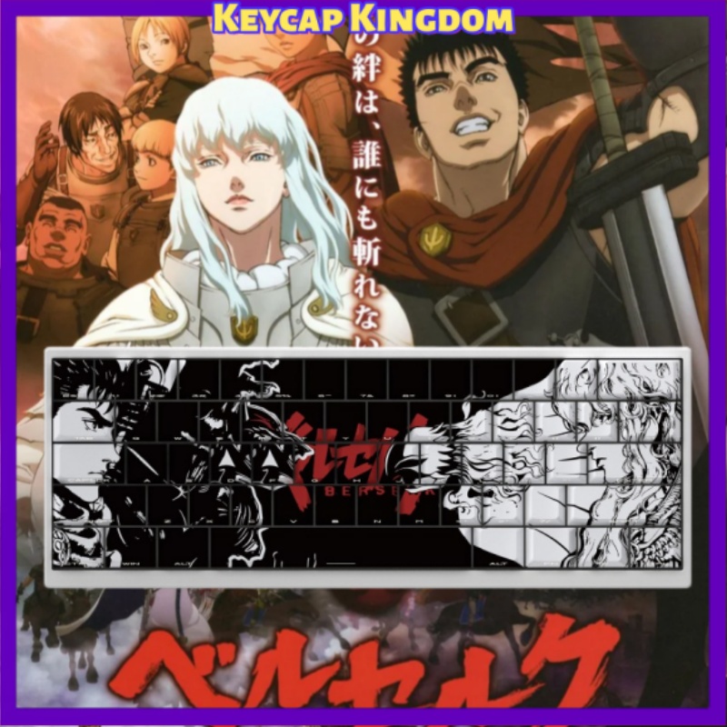 BERSERK Theme Anime Keycap 98  - Tablet Pc Accessories のレビューと価格