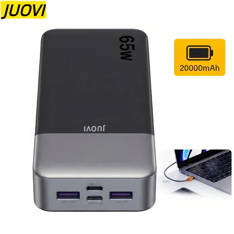 JUOVI 20000mAh Power Bank 65W  - Tablet Accessories Samsung のレビューと価格