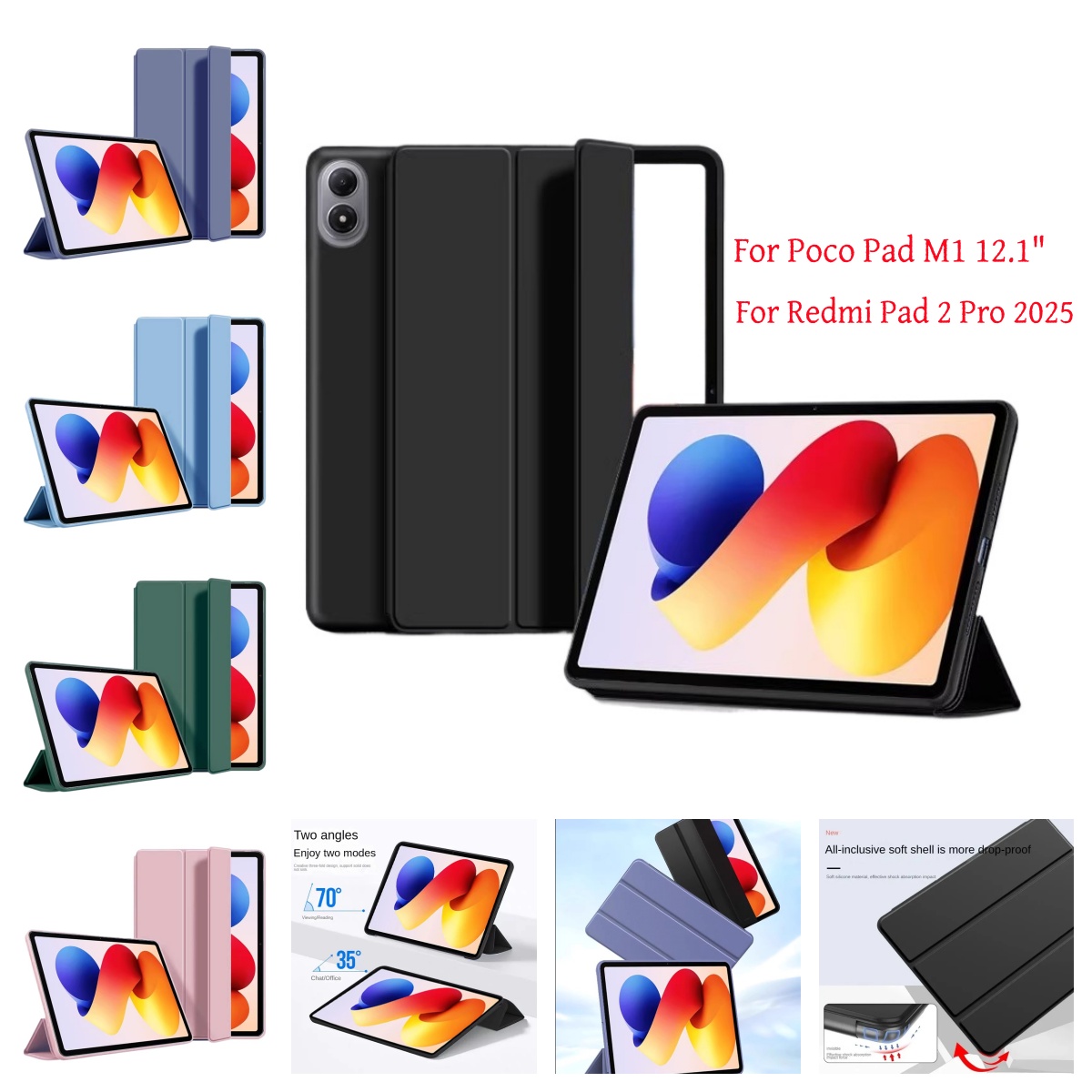 For Poco Pad M1 12.1 inch 2025 - Poco Tablet Accessories のレビューと価格