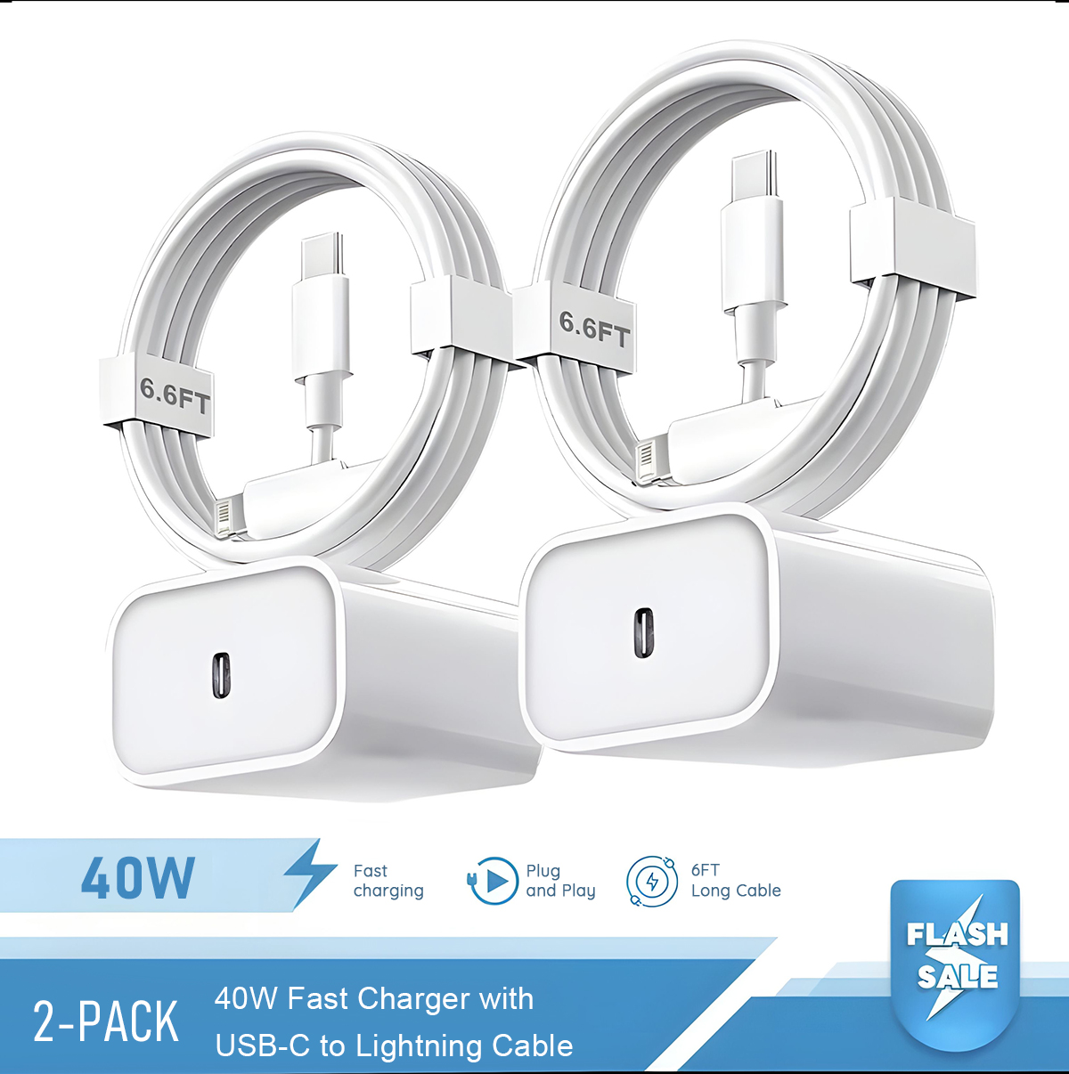2-4 Set 40W Fast Charger for i - Tablet Accessories Set のレビューと価格